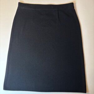Misook Petite Black Knit Skirt – Size M